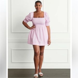EUC Hill House Home Athena Nap Dress in Bubblegum Pink Gingham - Size S